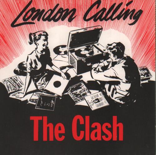 The Clash London Calling - Red UK 7